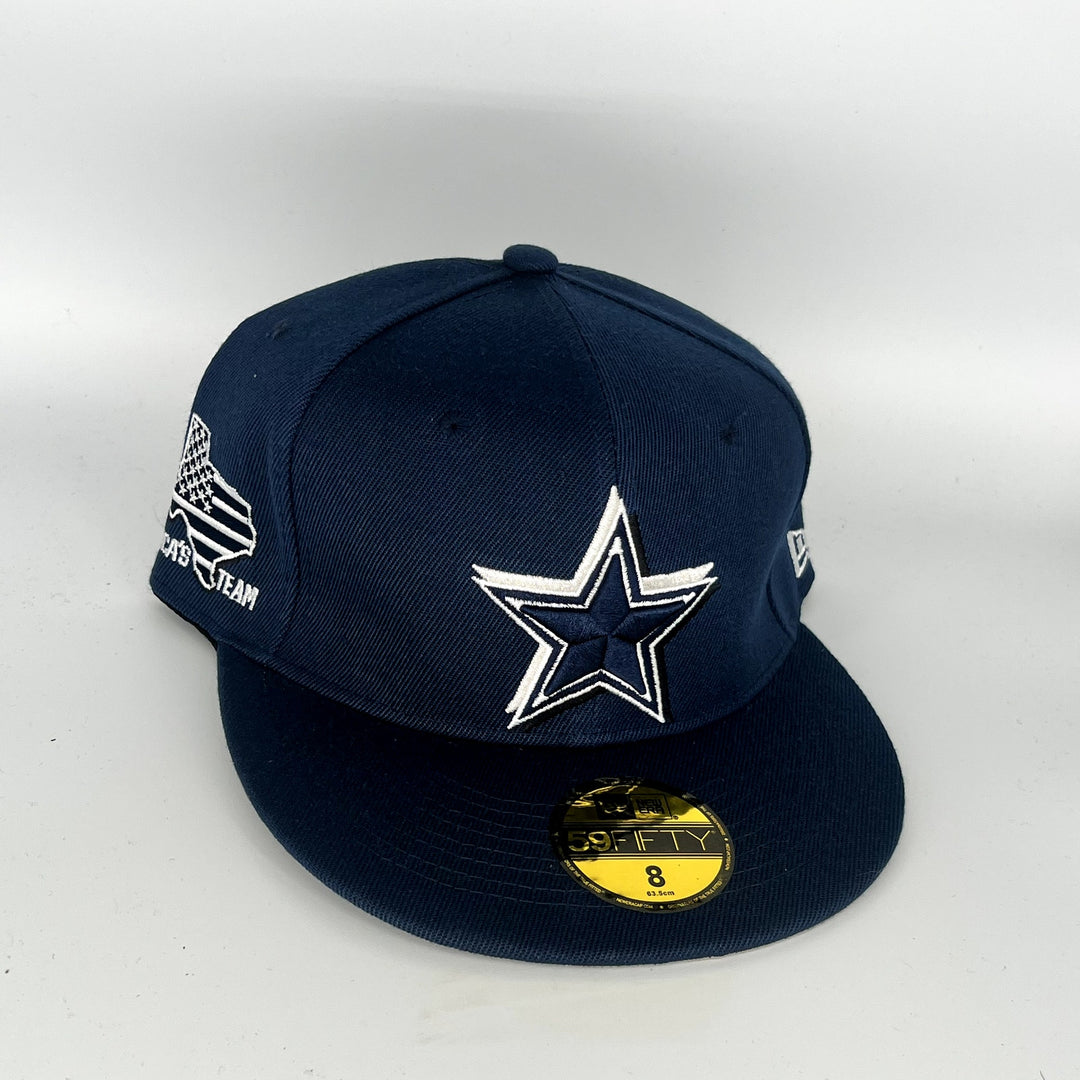 Black Dallas Cowboys  New Era NFL 59Fifty Fitted Hat