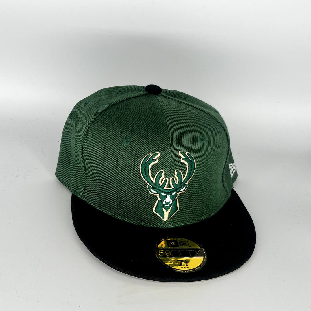 Milwaukee Bucks New Era NBA 59Fifty Fitted Hat