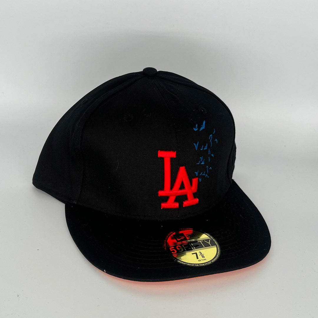 Black Los Angeles Dodgers New Era MLB 59Fifty Fitted Hat