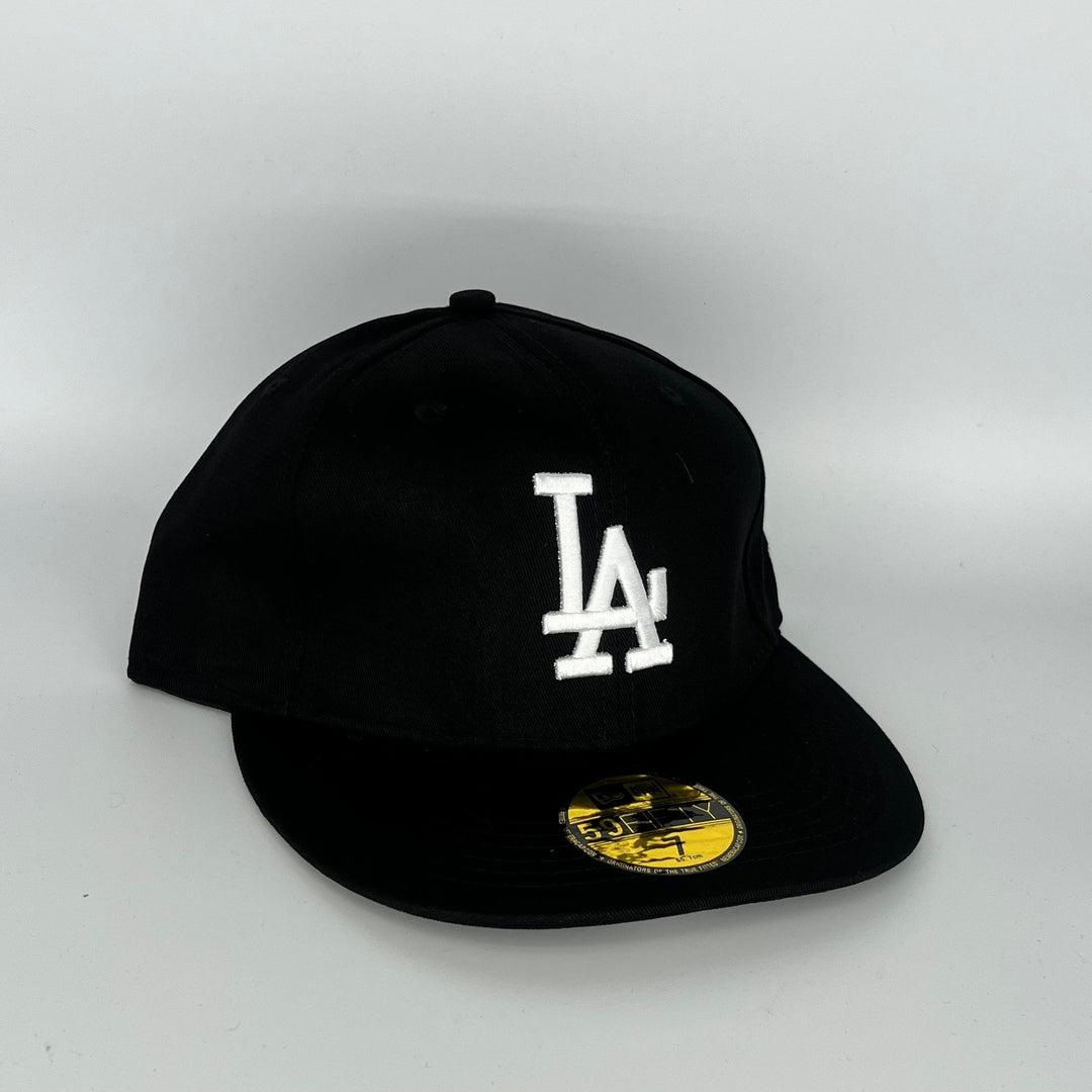 Black Los Angeles Dodgers New Era MLB 59Fifty Fitted Hat