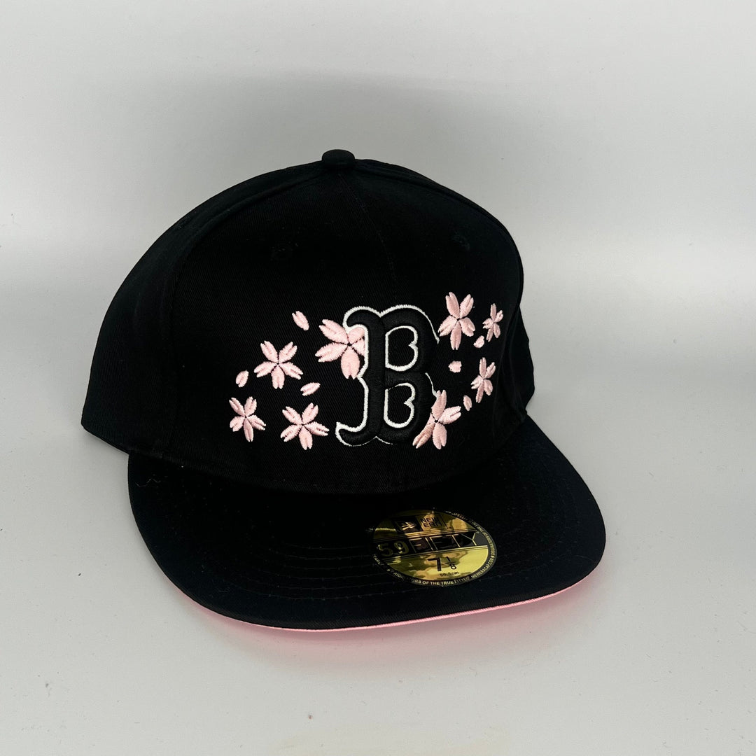 Black Boston Red Sox New Era MLB 59Fifty Fitted Hat