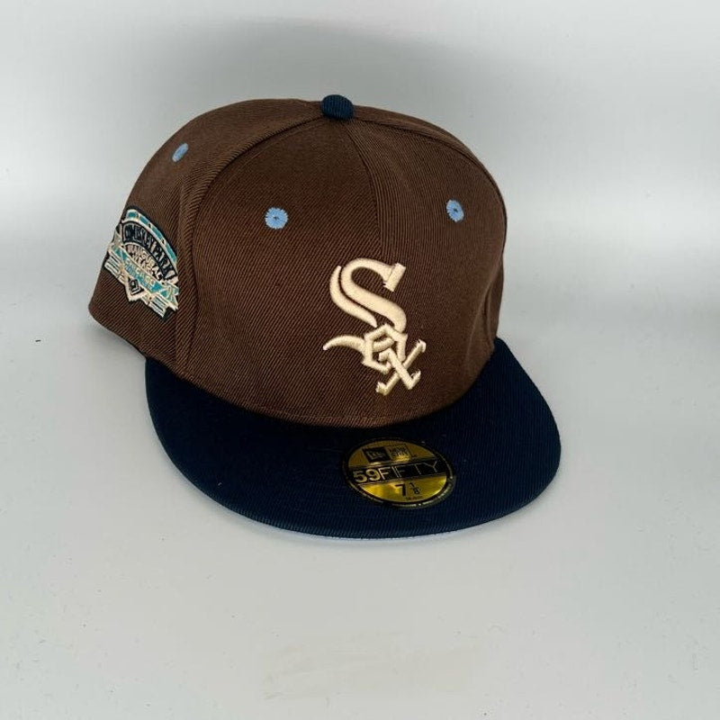 Brown Black Chicago White Sox New Era MLB 59Fifty Fitted Hat