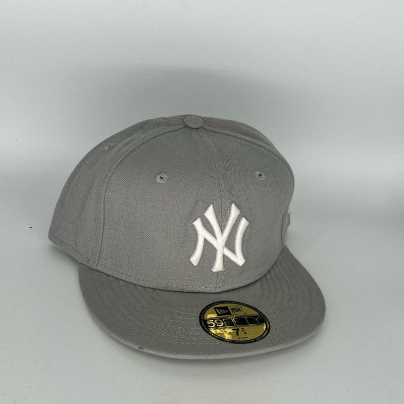 Gray New York Yankees New Era MLB 59Fifty Fitted Hat