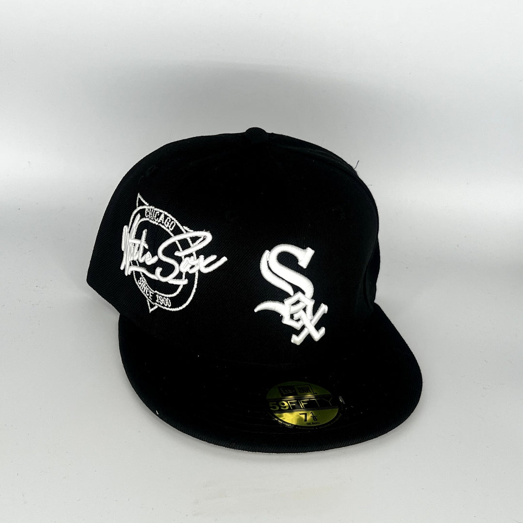 Black Chicago White Sox New Era MLB 59Fifty Fitted Hat