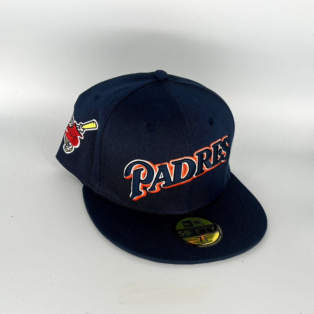 Navy Blue San Diego Padres New Era MLB 59Fifty Fitted Hat