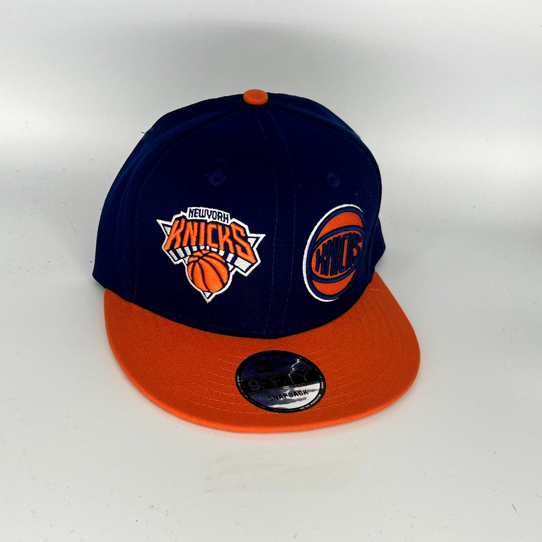 Blue Orange New York Knicks New Era NBA 9Fifty Snapback Hat