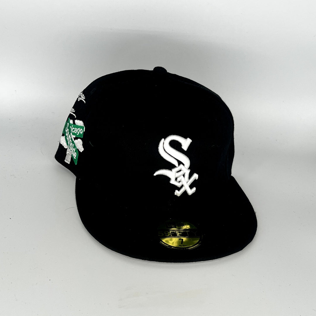 Black Chicago White Sox New Era MLB 59Fifty Fitted Hat