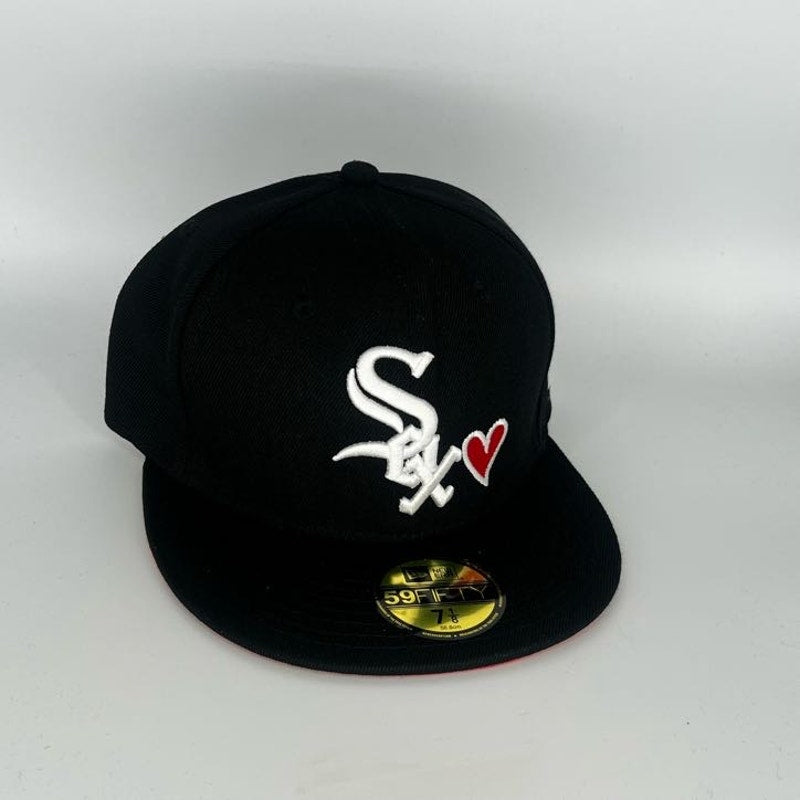 Black Chicago White Sox New Era MLB 59Fifty Fitted Hat