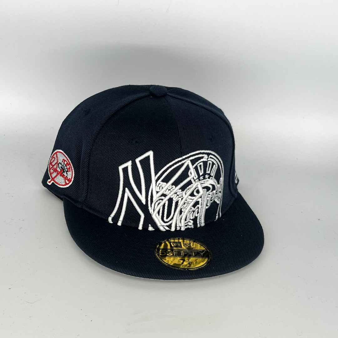 Navy Blue New York Yankees New Era MLB 59Fifty Fitted Hat
