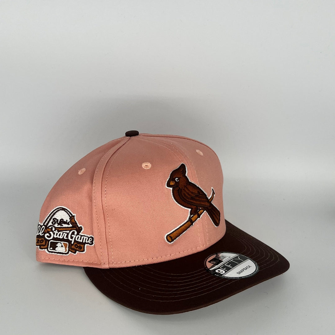 Mango Brown St. Louis Cardinals 2009 St. Louis All Star Game Side Patch New Era MLB 9Fifty Snapback Hat