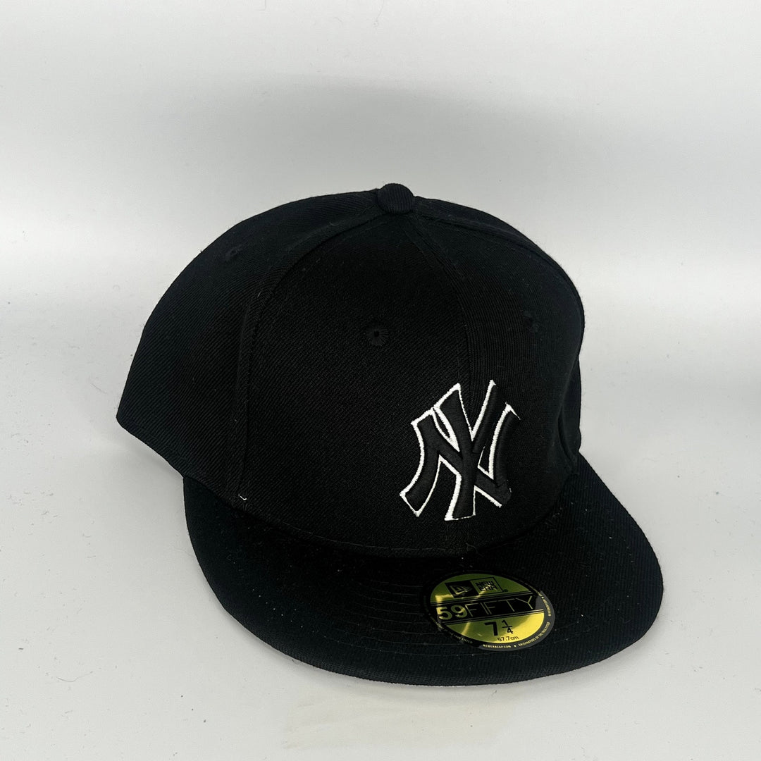 Black New York Yankees New Era MLB 59Fifty Fitted Hat