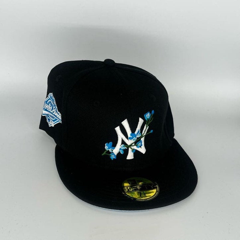 Black New York Yankees New Era MLB 59Fifty Fitted Hat