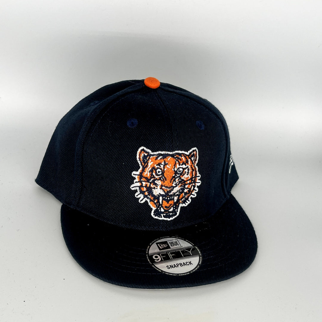 Black Detroit Tigers New Era MLB 9Fifty Snapback Hat