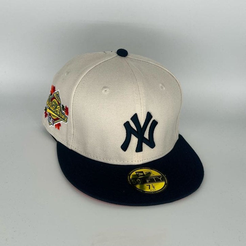 White Navy New York Yankees New Era MLB 59Fifty Fitted Hat