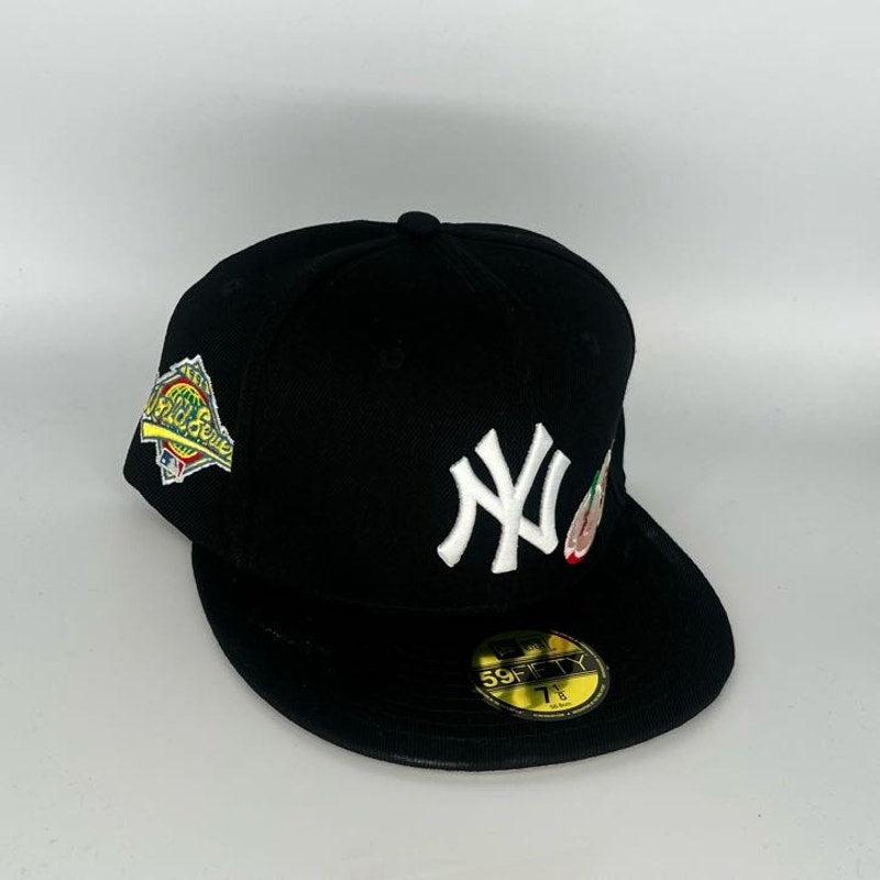 Black New York Yankees New Era MLB 59Fifty Fitted Hat