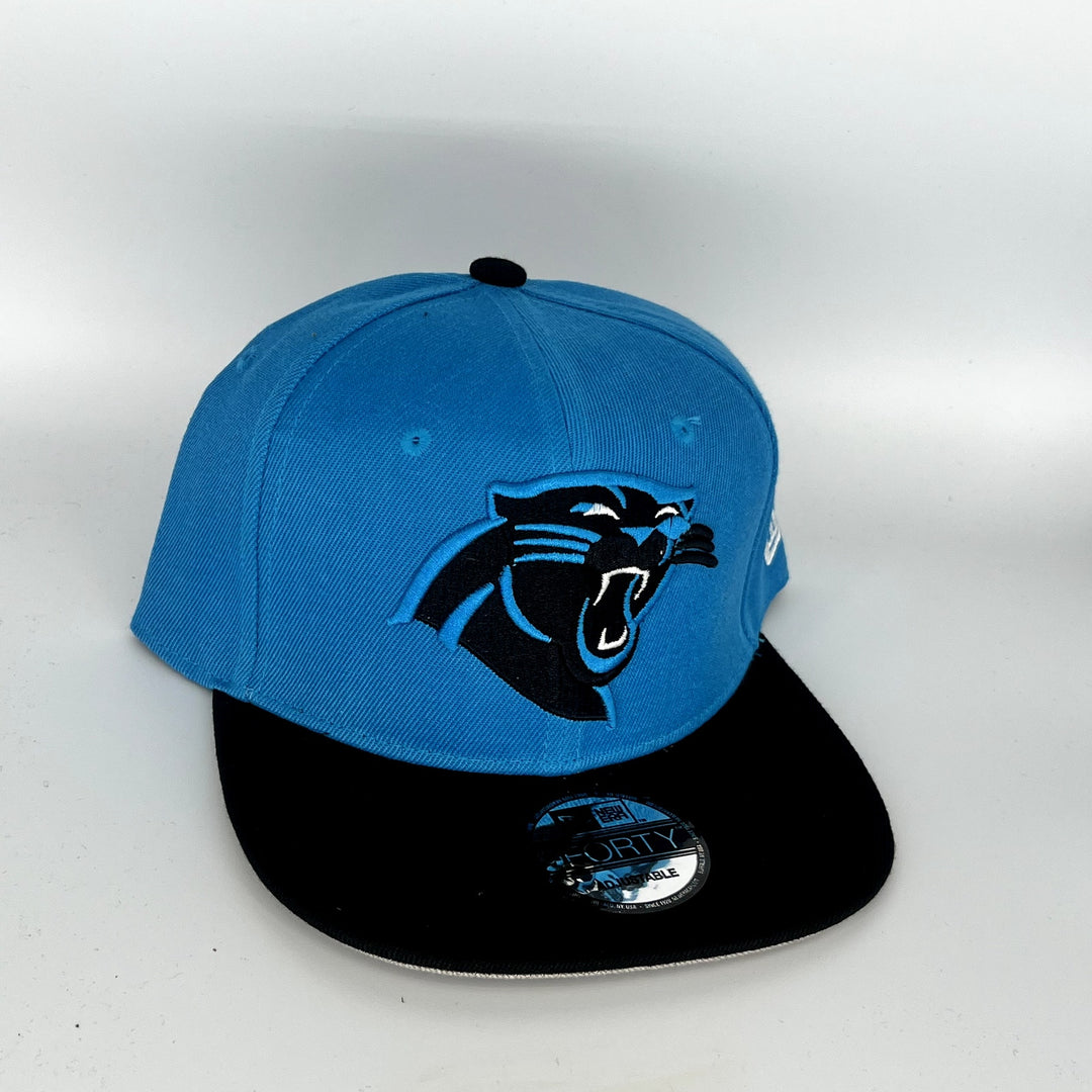 Blue Black Carolina Panthers New Era 9Forty NFL Snapback Hat