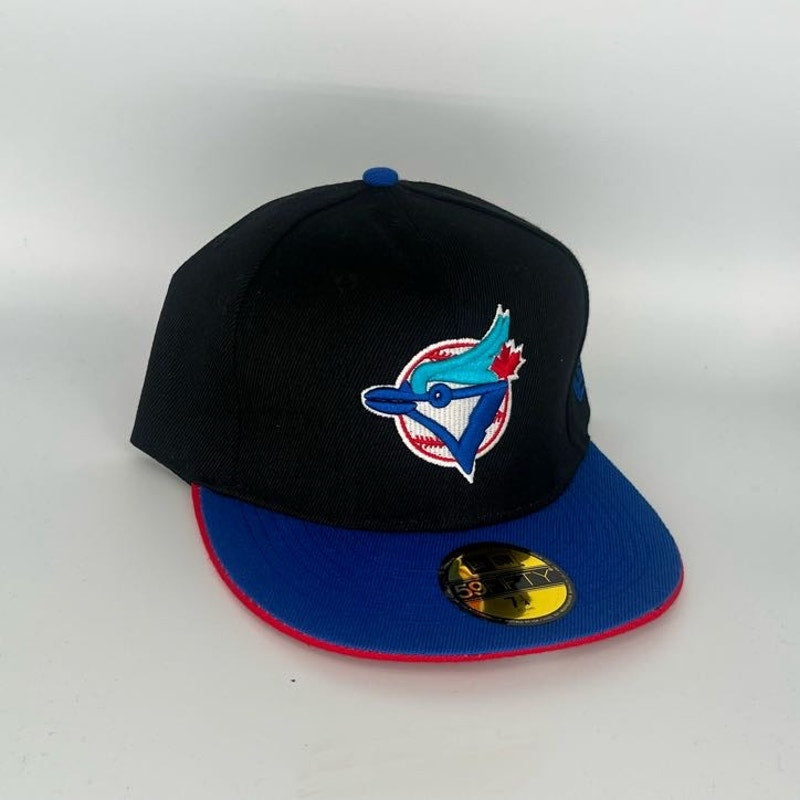 Blue Black Toronto Blue Jays New Era MLB 59Fifty Fitted Hat
