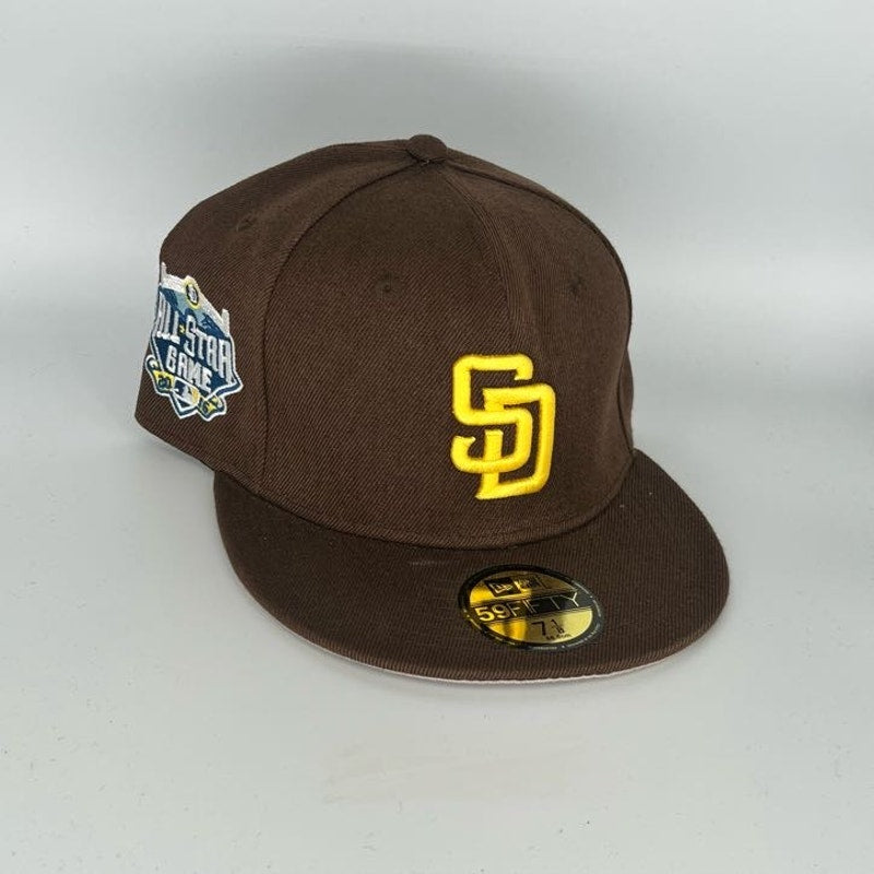 Brown San Diego Padres New Era MLB 59Fifty Fitted Hat