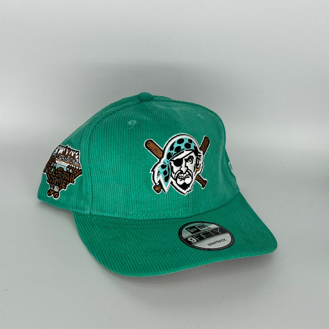 Green Pittsburgh Pirates 2006 All Star Game Side Patch New Era MLB 9Fifty Snapback Hat