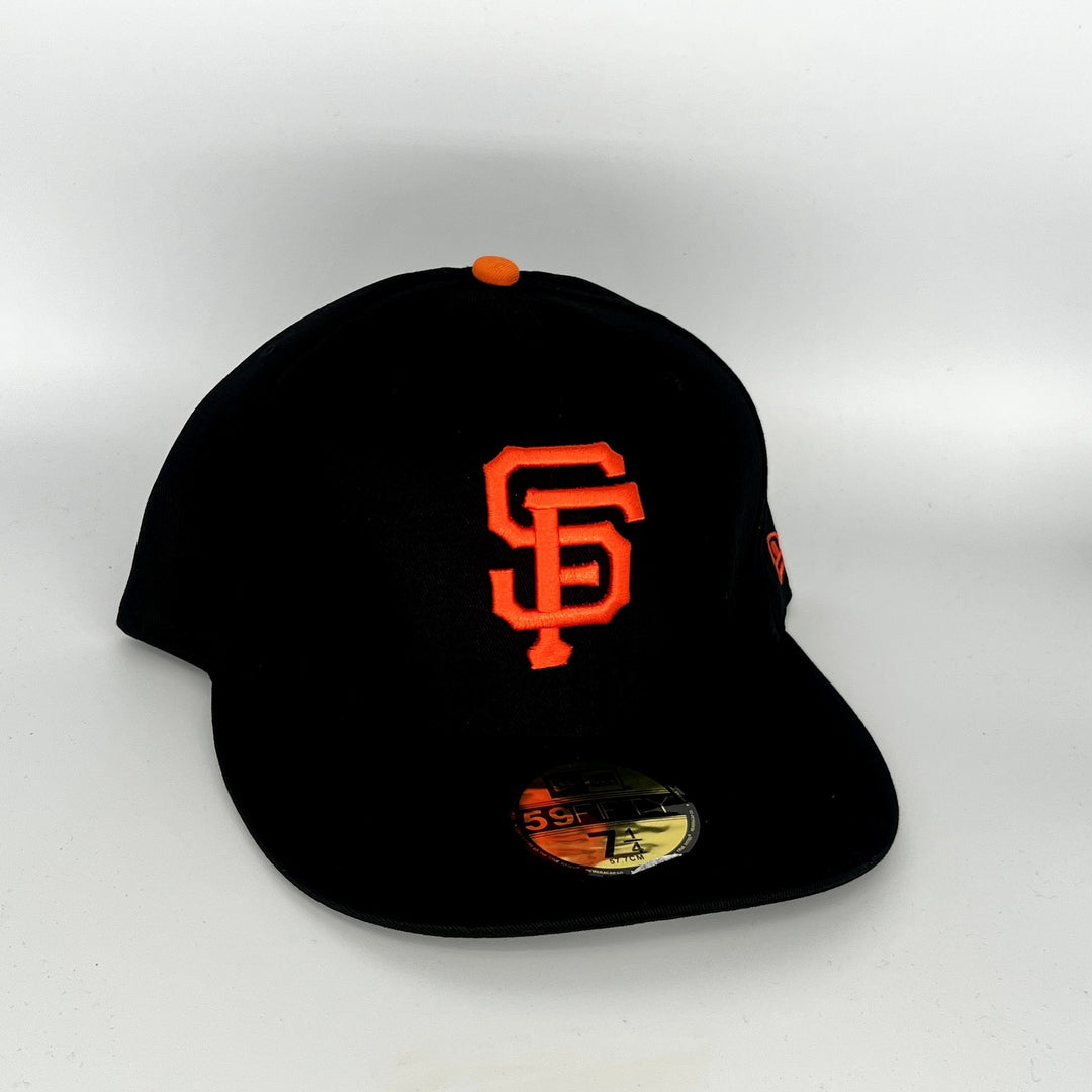 Black San Francisco Giants New Era MLB 59Fifty Fitted Hat