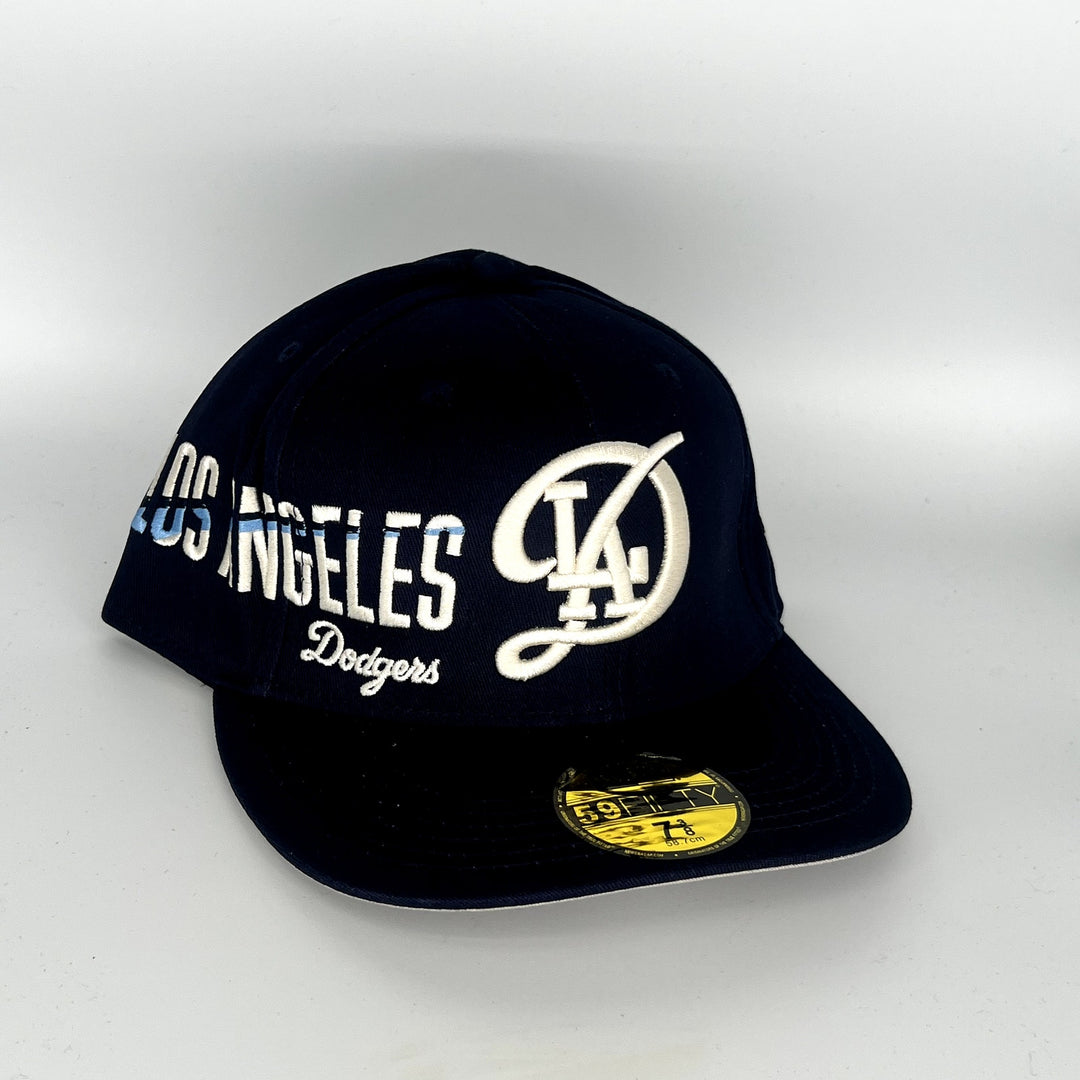 Navy Blue Los Angeles Dodgers New Era MLB 59Fifty Fitted Hat
