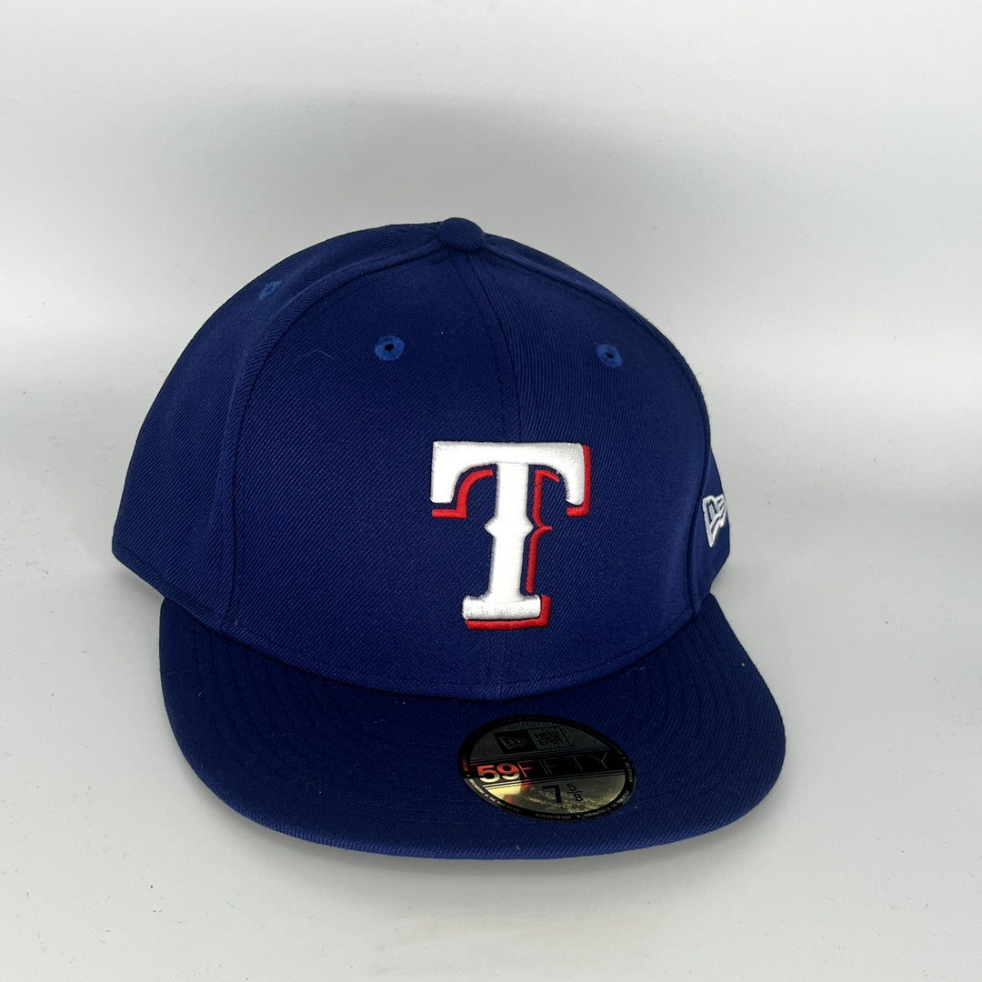 Blue Texas Rangers New Era MLB 59Fifty Fitted Hat