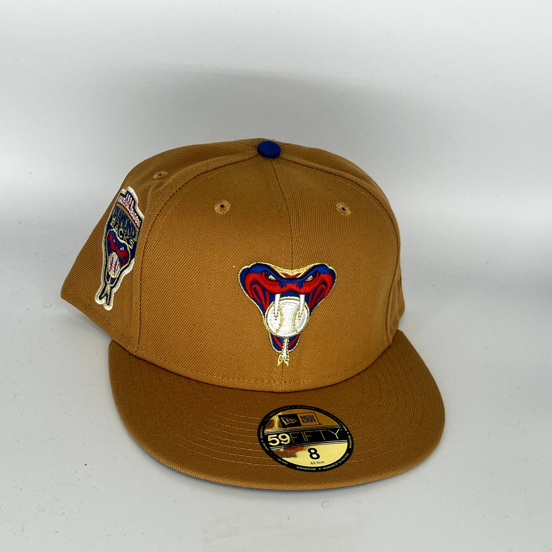 Brown Arizona Diamondbacks New Era MLB 59Fifty Fitted Hat