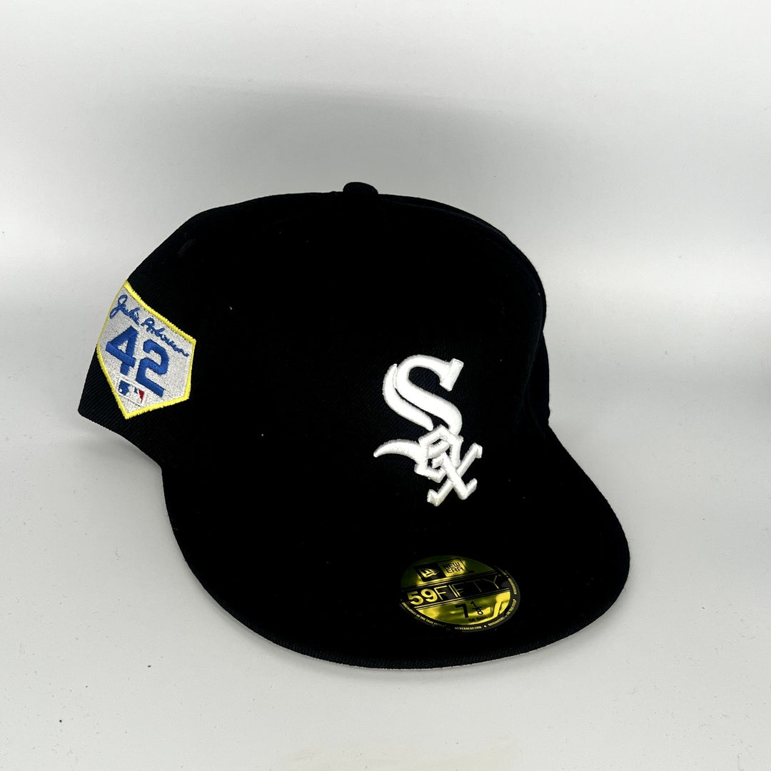 Black Chicago White Sox Jackie Robinson SP New Era MLB 59Fifty Fitted Hat