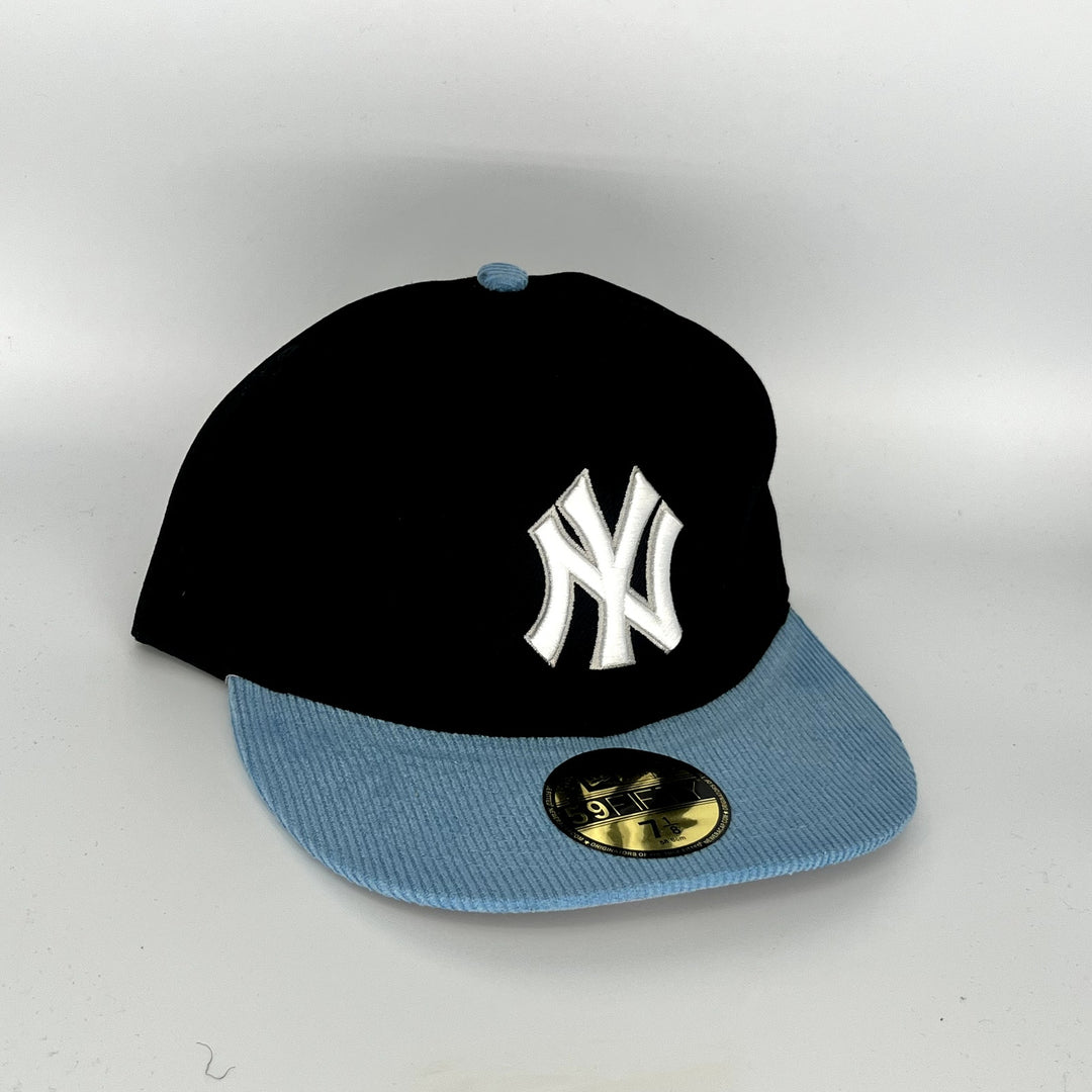 Black  Blue New York Yankees New Era MLB 59Fifty Fitted Hat