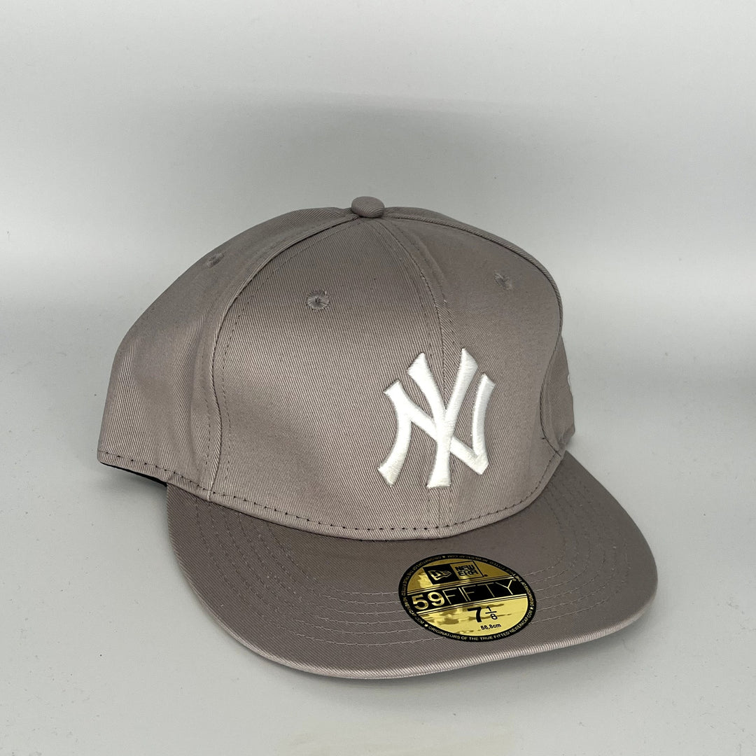 Gray New York Yankees New Era MLB 59Fifty Fitted Hat