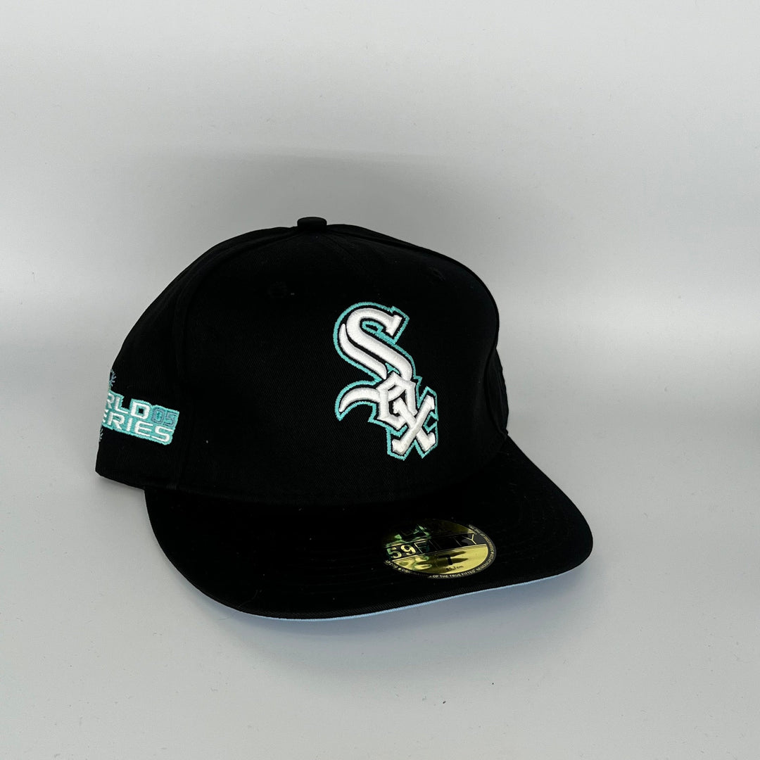 Black Chicago White Sox 2005 World Series Side Patch New Era MLB 59Fifty Fitted Hat