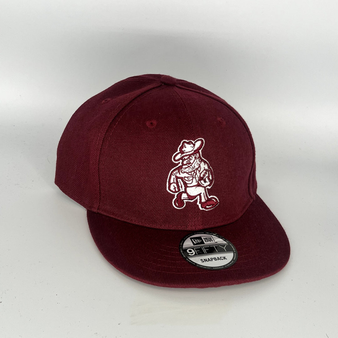 Maroon 47 Brand '24 Sarge New Era MLB 9Fifty Snapback Hat