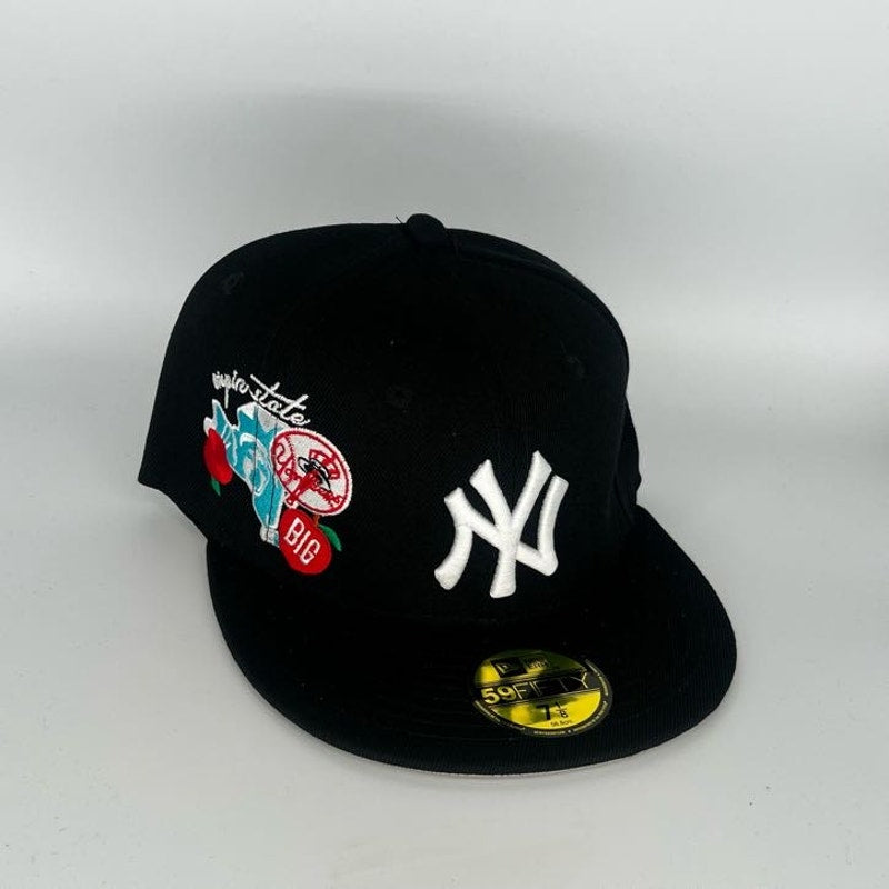 Black New York Yankees New Era MLB 59Fifty Fitted Hat