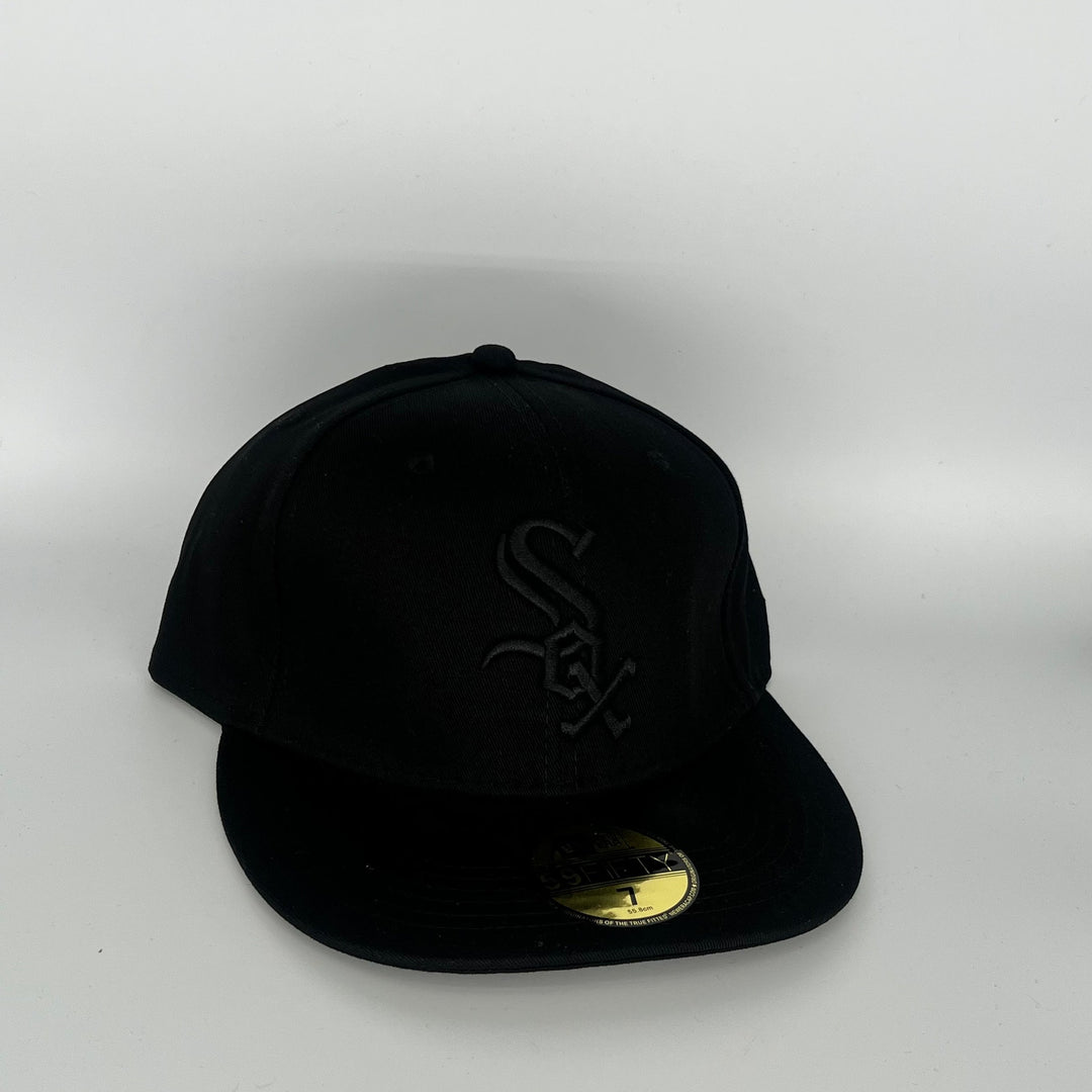 Black Chicago White Sox New Era MLB 59Fifty Fitted Hat