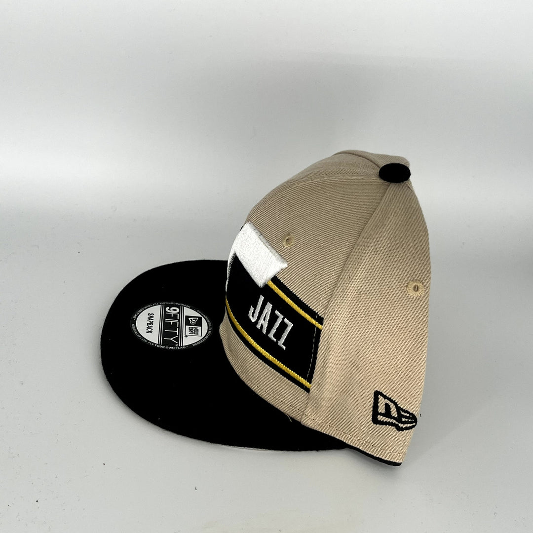 Brown Black Utah Jazz New Era NBA 9Fifty Snapback Hat