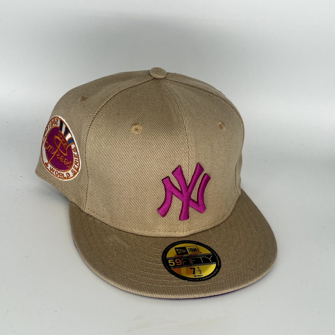 Brown New York Yankees 1962 World Series New Era MLB 59Fifty Fitted Hat