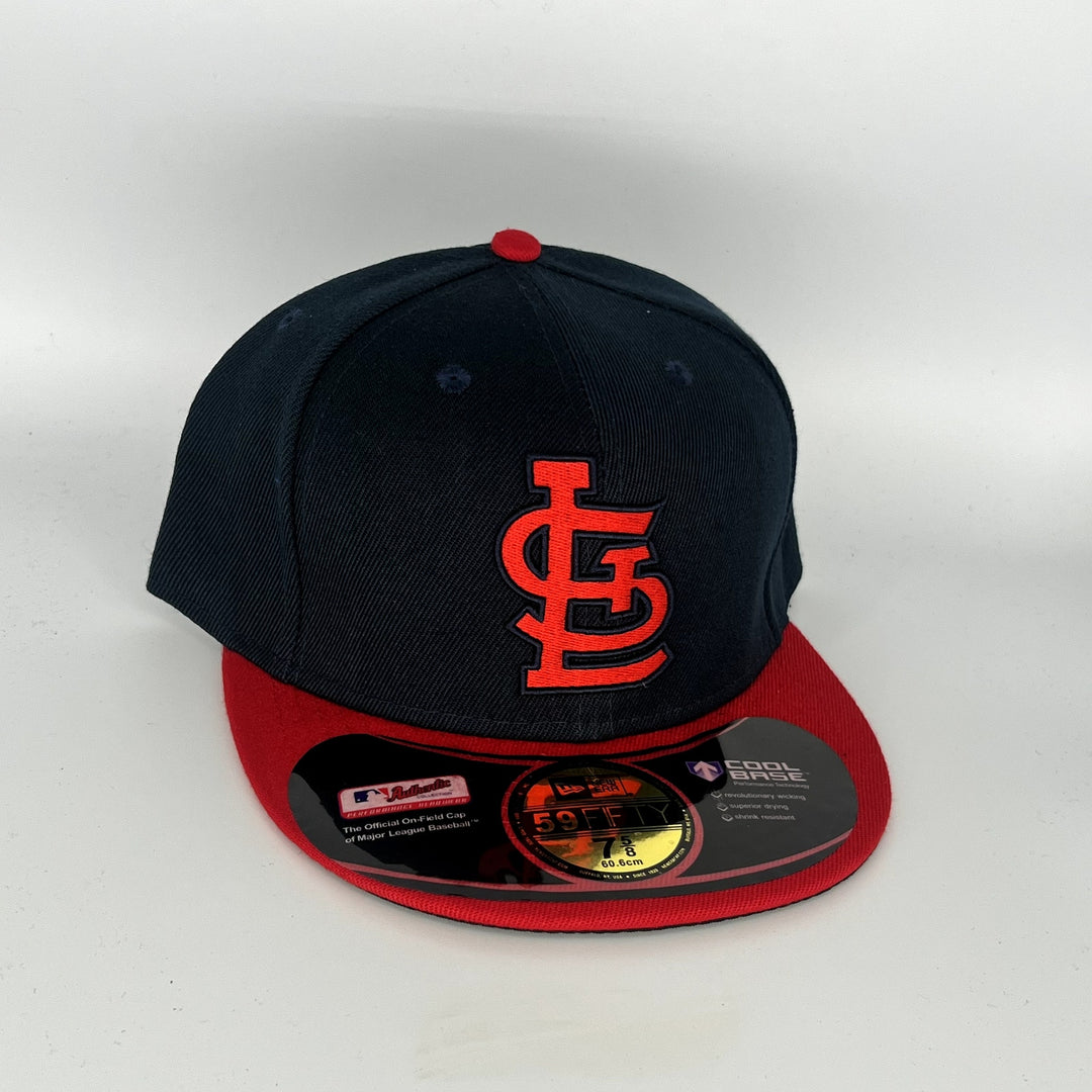 Black Red St. Louis Cardinals New Era MLB 59Fifty Fitted Hat