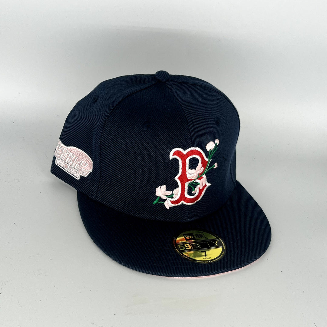 Black Boston Red Sox World Series SP New Era MLB 59Fifty Fitted Hat