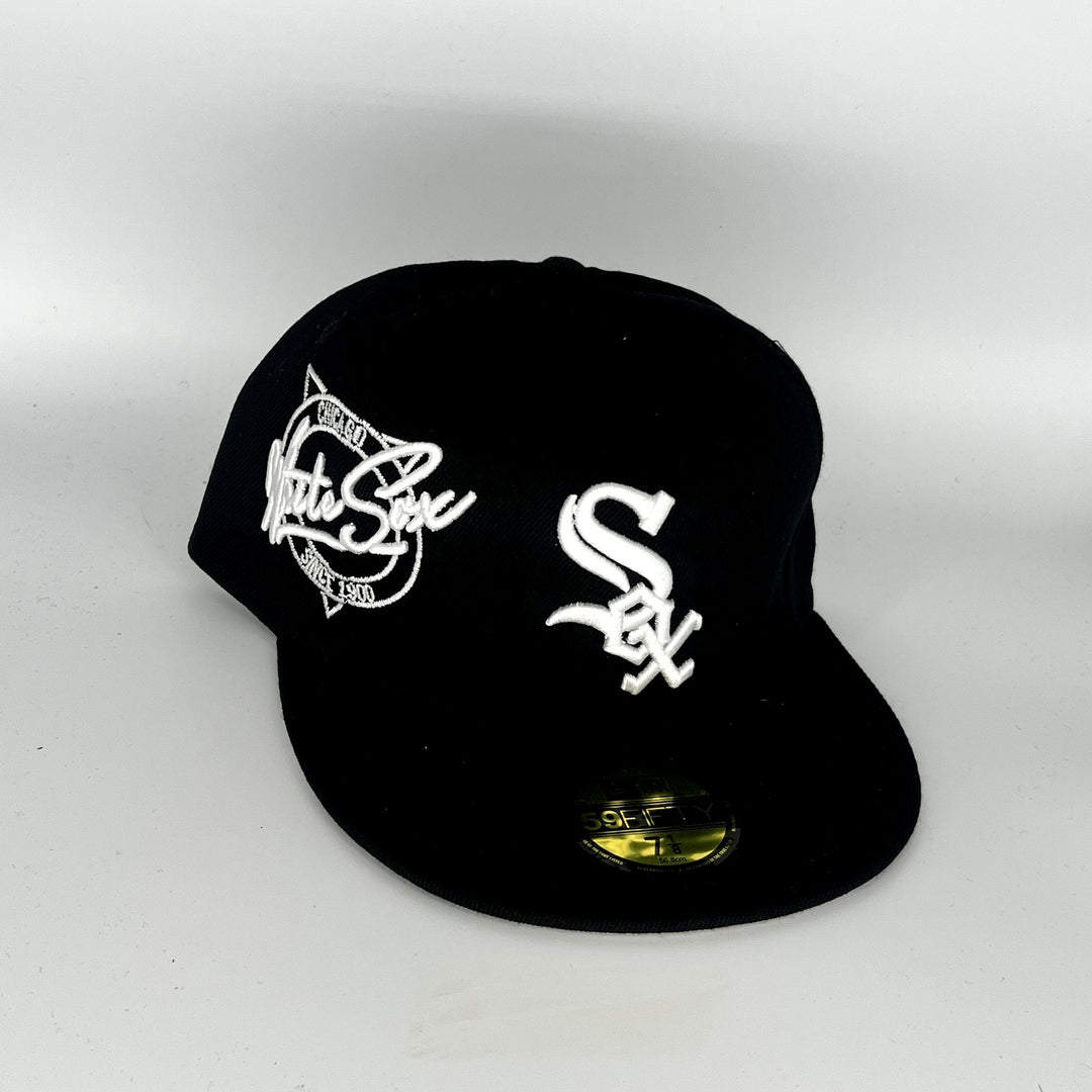Black Chicago White Sox New Era MLB 59Fifty Fitted Hat