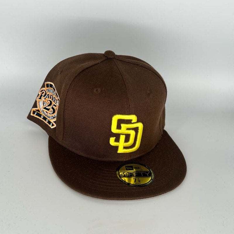 Brown San Diego Padres New Era MLB 59Fifty Fitted Hat
