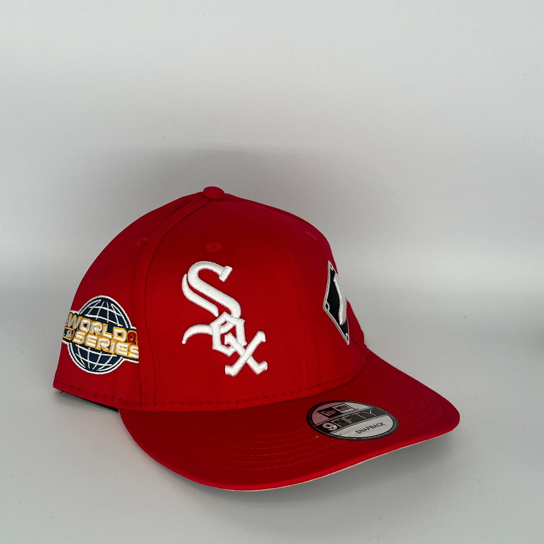 Red Chicago White Sox  World Series 05 2003 All Star Game Side Patch New Era MLB 9Fifty Snapback Hat