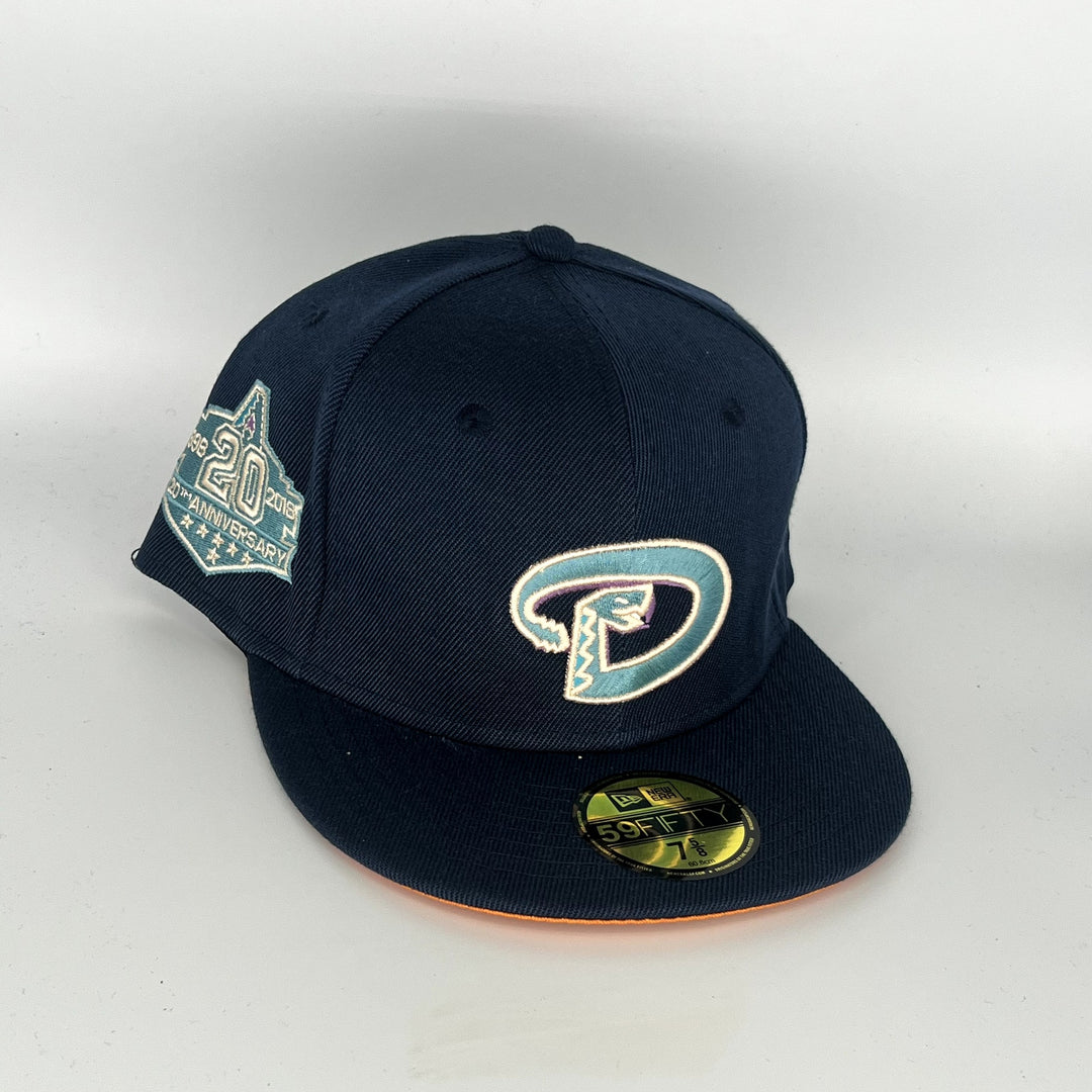 Navy Blue Arizona Diamondbacks New Era MLB 59Fifty Fitted Hat