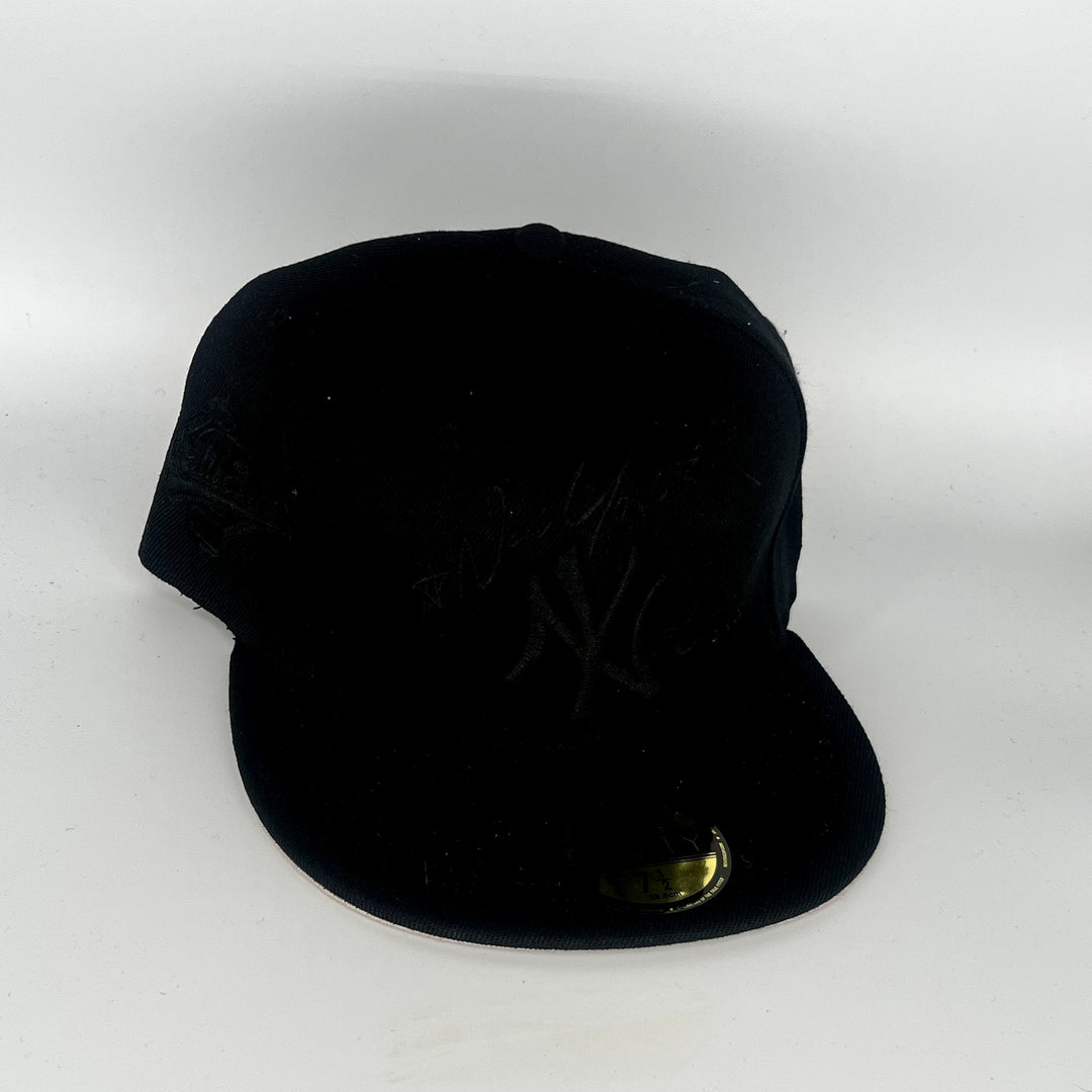 Black New York Yankees New Era MLB 59Fifty Fitted Hat