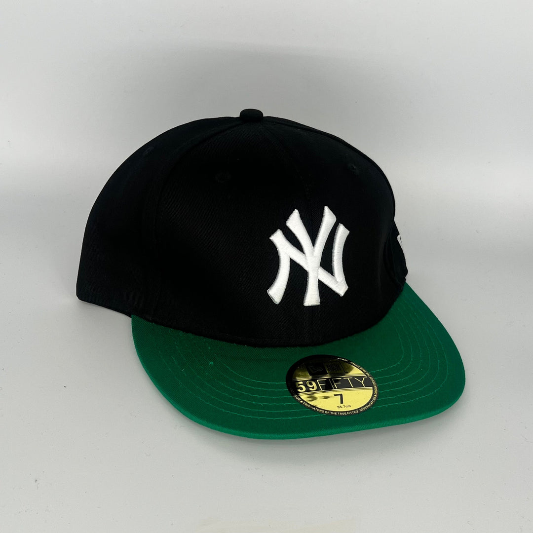Black Green New York Yankees New Era MLB 59Fifty Fitted Hat