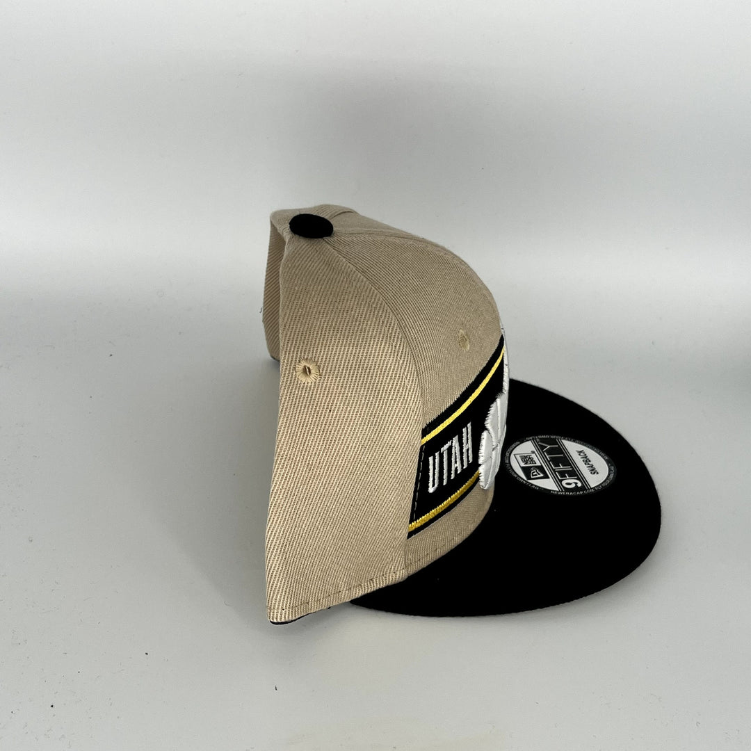 Brown Black Utah Jazz New Era NBA 9Fifty Snapback Hat