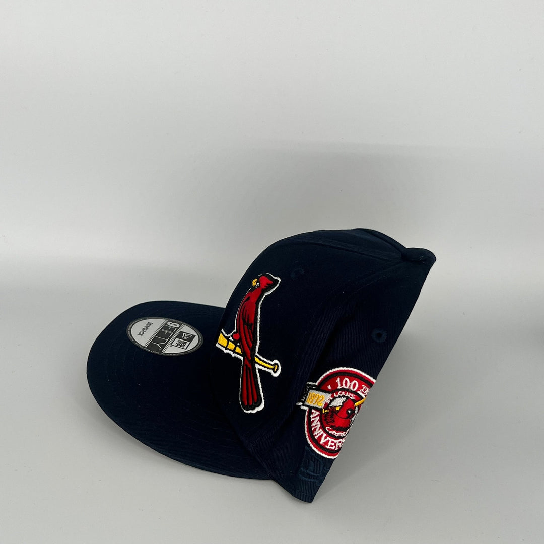 Navy St. Louis Cardinals 2011 World Series 100th Anniversary New Era MLB 9Fifty