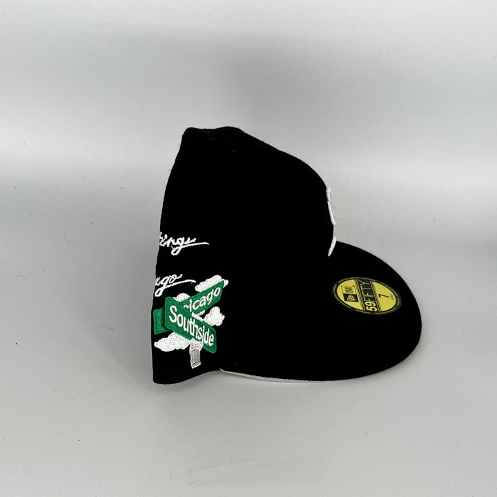 Black Chicago White Sox New Era MLB 59Fifty Fitted Hat
