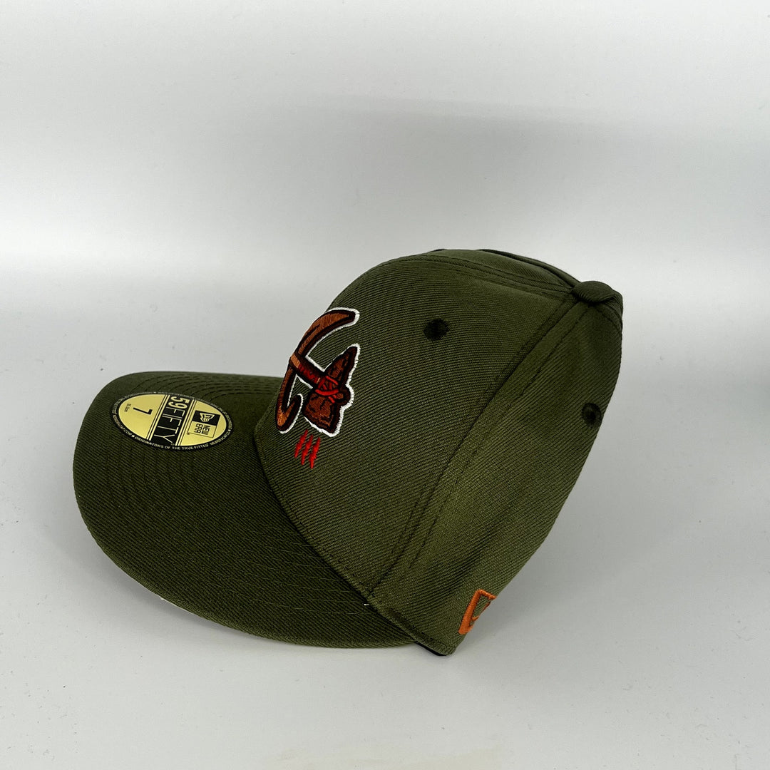 Green Atlanta Braves 1995 World Series SP New Era MLB 59Fifty Fitted Hat