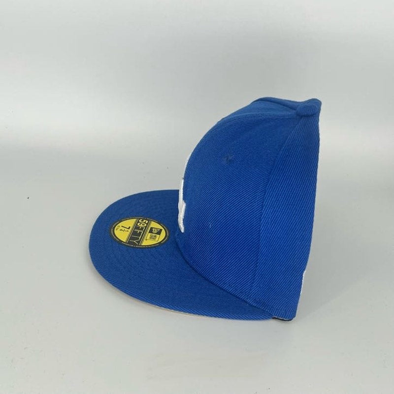 Size 71/4 Blue Los Angeles Dodgers New Era MLB 59Fifty Fitted Hat