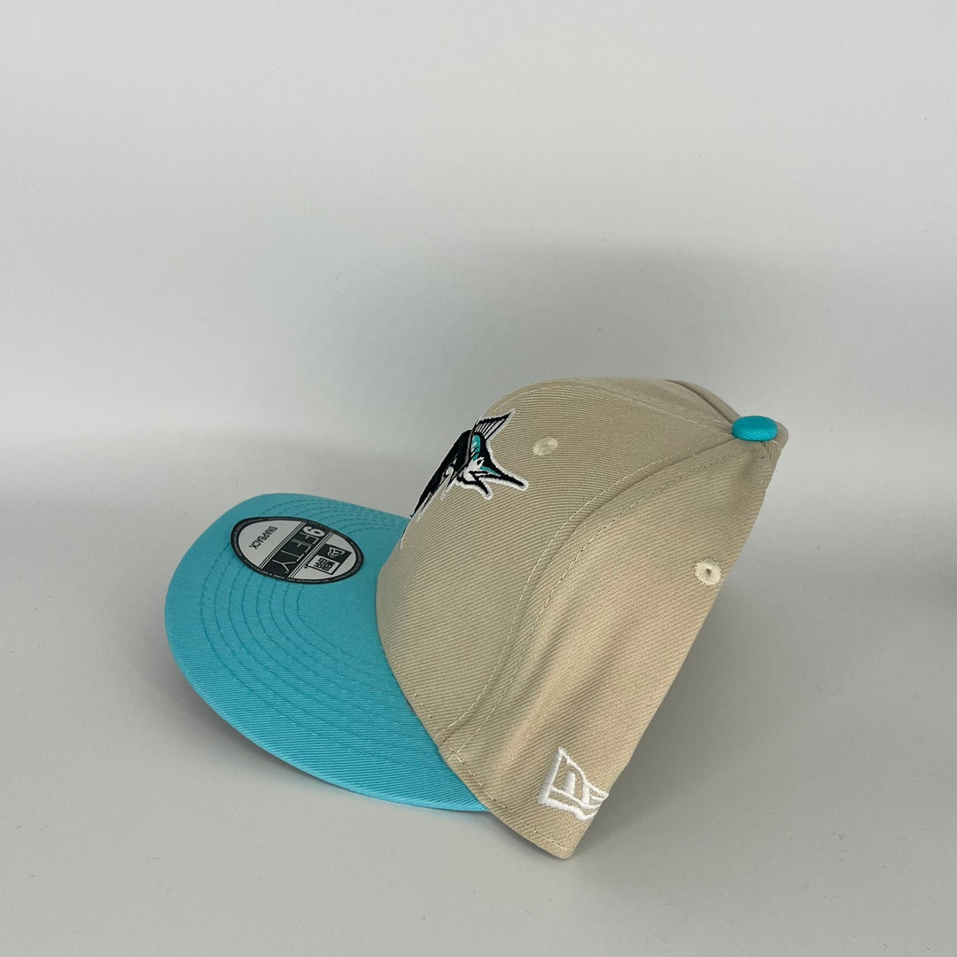 Grey/Blue Florida Marlins Inaugural year 1993 Side Patch New Era MLB 9Fifty Snapback Hat